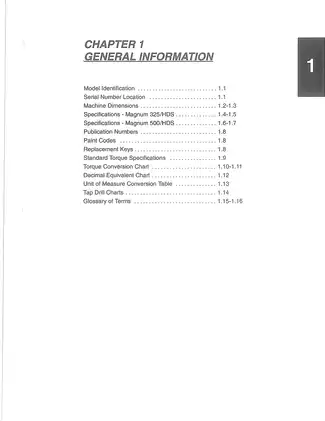 2001 Polaris Magnum 325, Magnum 500 ATV manual Preview image 3