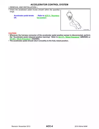 2014 Nissan Altima repair manual Preview image 4