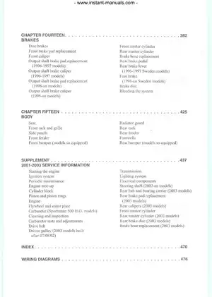 1997 Polaris 500 Explorer repair manual Preview image 4