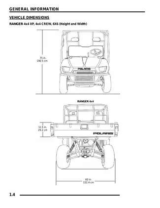 2008 Polaris Ranger 700 XP, Crew, 4x4, 6x6 repair manual Preview image 4