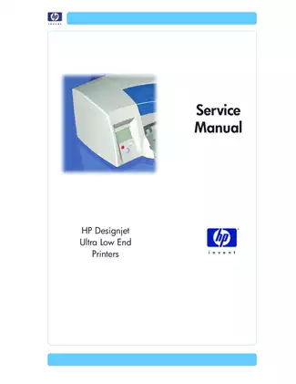 HP Designjet 10 ps, 20 ps, 30, 30 n, 50 ps, 70, 90, 100, 100+, 110+nr, 120, 120 nr, 130, 130nr manual Preview image 2