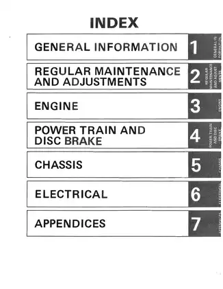 1984-1987 Yamaha VMAX 540 snowmobile service manual Preview image 1