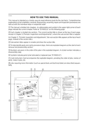 1999-2007 Yamaha XVZ1300, XVZ13TF(L) Royal Star service manual Preview image 5