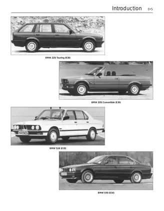 1988-1991 BMW 520i repair and service manual Preview image 5