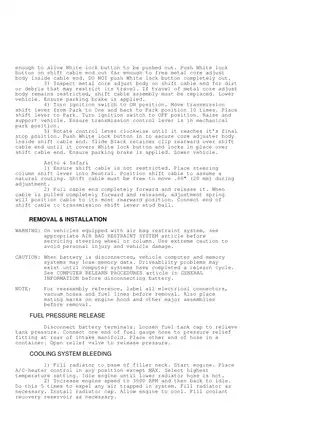 1991-2001 Oldsmobile Bravada shop manual Preview image 2