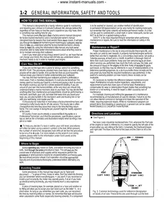 1992-2001 Johnson Evinrude 65hp -300hp outboard repair manual Preview image 4