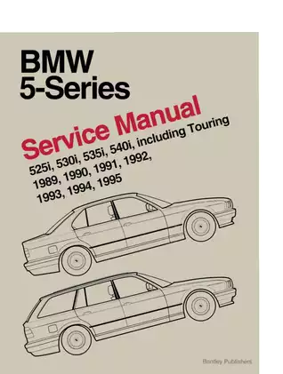 1989-1995 BMW 5, E34, 5 series service manual