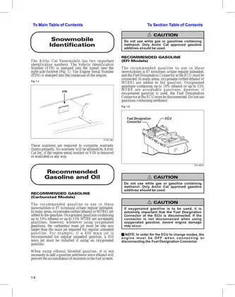 2001 Arctic Cat snowmobile service manual Preview image 3