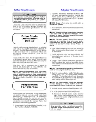 2001 Arctic Cat snowmobile service manual Preview image 5