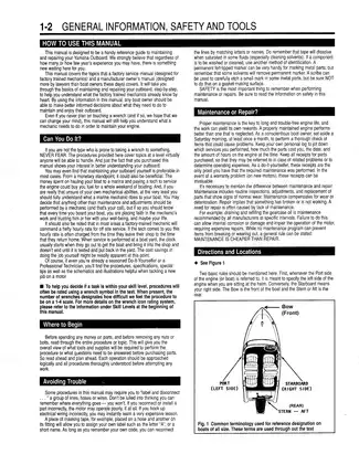 1984-1996 Yamaha 2 hp-250 hp outboard engine service manual Preview image 4
