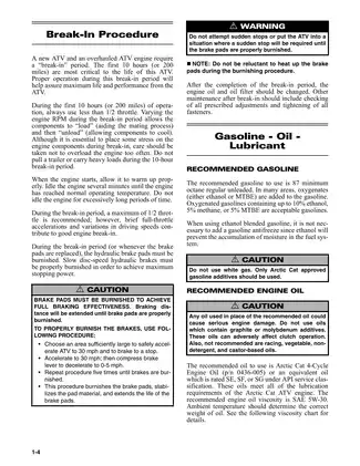 2006 Arctic Cat DVX 250 ATV service manual Preview image 5