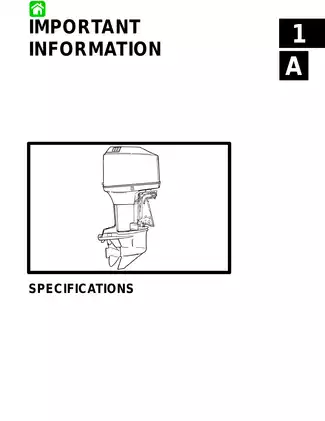 1992-2000 Mercury Mariner 200 hp EFI outboard motor service technical manual Preview image 1
