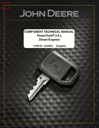 John Deere powertech 2.9 L diesel engine technical manual Preview image 1