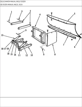 Ford Tractor Attatchments Illustraded Parts List Manual 24 various Loaders Backhoes Preview image 5