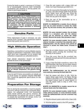 2006 Arctic Cat Snowmobile manual (for all models) Preview image 5