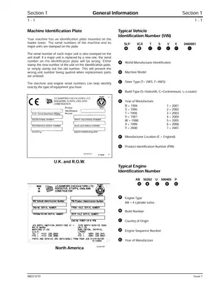JCB 3CX, 4CX, 214, 214E, 215, 217 backhoe loader service manual Preview image 4