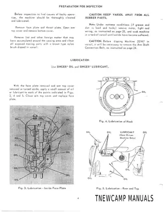 Singer 221 sewing machine service manual Preview image 5