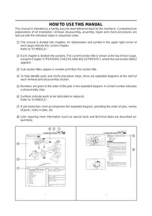 2004 Yamaha Cygnus NXC125 service manual Preview image 4