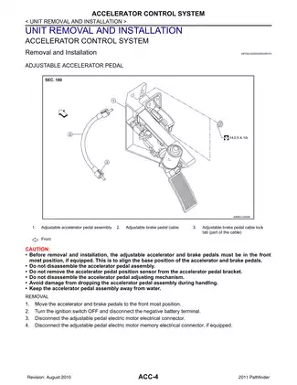 2011 Nissan Pathfinder repair manual Preview image 4