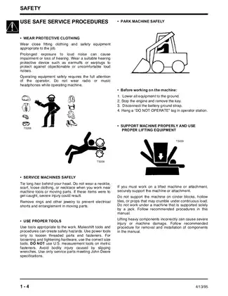 John Deere 8875 skid steer loader technical manual Preview image 5