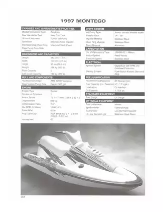 1997 Arctic Cat Tigershark, Montego, Monte Carlo, Daytona service manual Preview image 2
