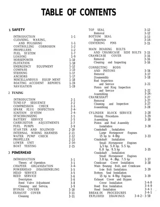1956-1970 Johnson Evinrude 1.5 hp - 40 hp outboard motor service manual Preview image 1