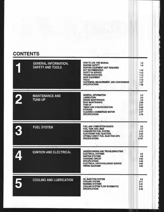 2002-2005 Mercury Mariner 2.5 hp-250 hp outboard manual Preview image 1