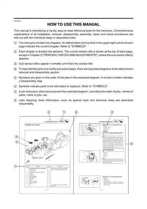 2000-2002 Yamaha Maxster XQ125, XQ150 repair manual Preview image 4