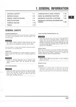 1997-2003 Honda GL1500C, GL1500CT, GL1500CF service manual Preview image 4