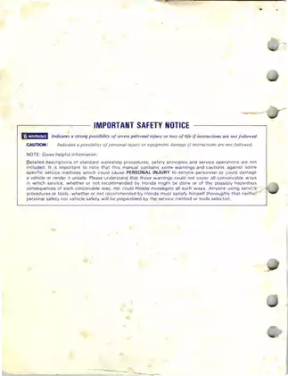 1981-1984 Honda ATC 110 shop manual Preview image 2