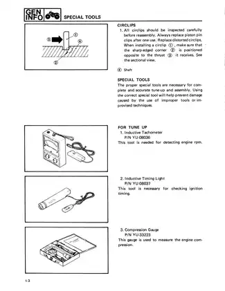 1986-1988 Yamaha Moto-4 225, YFM225 ATV repair manual Preview image 5
