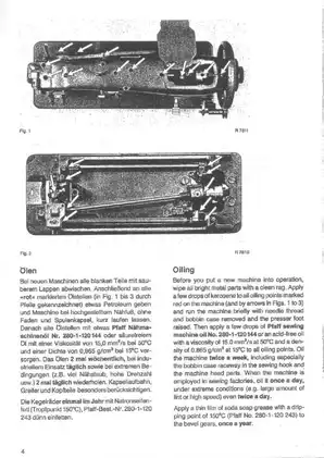 Pfaff 138 sewing machine instruction book Preview image 4