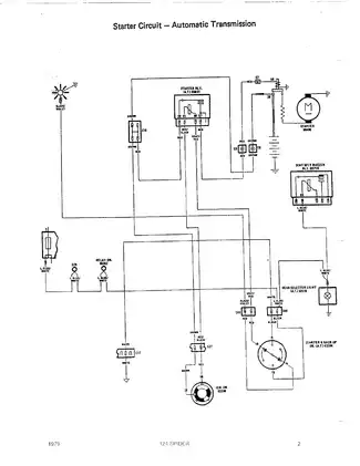 1975-1982 Fiat 124 Spider wiring diagrams Preview image 4