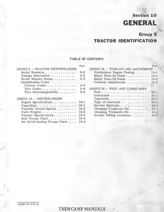 John Deere 110, 112 lawn and garden tractor service manual Preview image 4