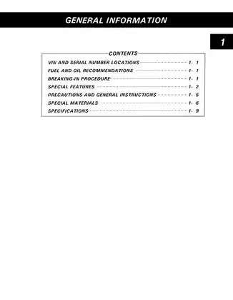 1985-1987 Suzuki QuadRunner 230, LT 230GE service manual Preview image 5