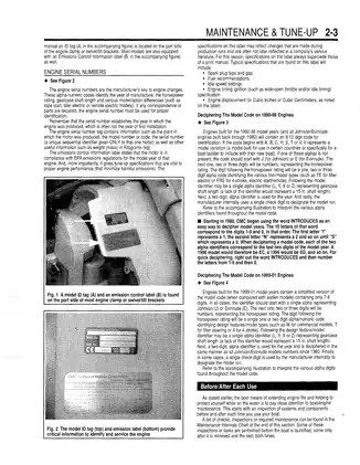 1990-2001 Johnson Evinrude 1.25hp-70hp outboard motor manual Preview image 3