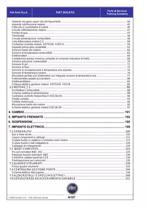 2006 Fiat Ducato repair manual Preview image 4
