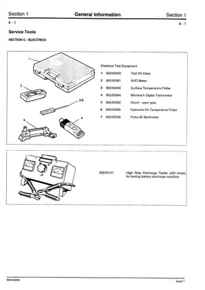 JCB JS200LC, JS240LC, JS300LC, JS450LC tracked excavator service manual Preview image 5