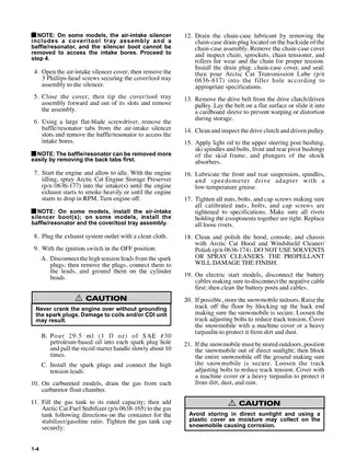 1999-2000 Arctic Cat snowmobile all models service repair manual Preview image 4