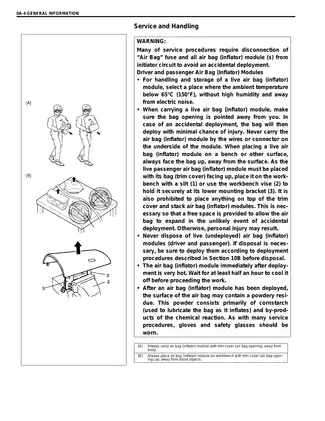 2004-2012 Suzuki APV repair manual Preview image 4