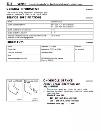 1998-2003 Mitsubishi Chariot Space Runner Wagon workshop manual Preview image 4