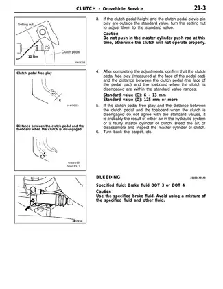 1998-2003 Mitsubishi Chariot Space Runner Wagon workshop manual Preview image 5