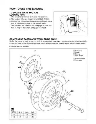 2002-2005 Suzuki VL 1500 Intruder LC / Boulevard C90 repair manual Preview image 5