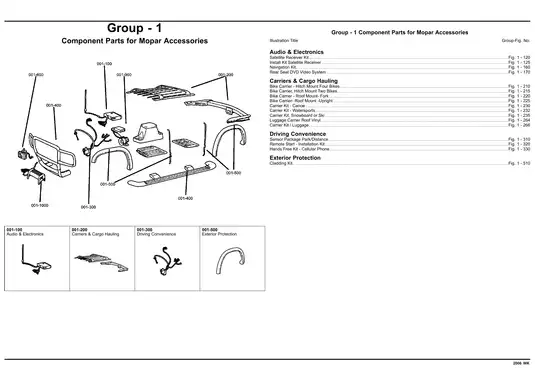 2006 Jeep Grand Cherokee WK parts manual Preview image 2