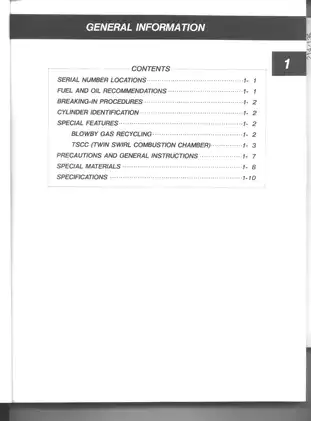 1980-1986 Suzuki GSX1100, GS1150 service manual Preview image 5