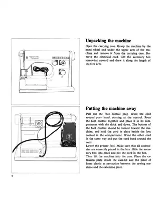 Viking Husqvarna 6030 (6000 series) sewing machine operating manual Preview image 5