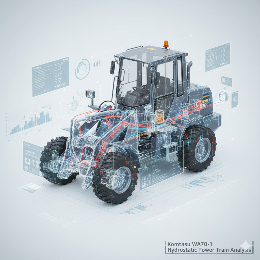 Hydrostatic Propulsion Dynamics and System Calibration: Engineering Focus Komatsu WA70-1