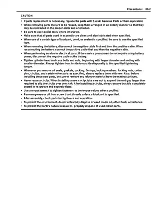 Suzuki DF8A/9.9A Outboard Motor Service Manual Preview image 4