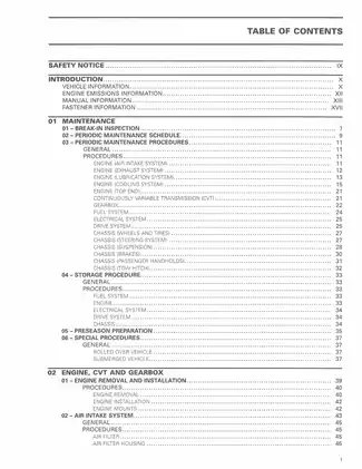 2013 Can-Am Commander 800R, 1000, XT, X UTV shop manual Preview image 4