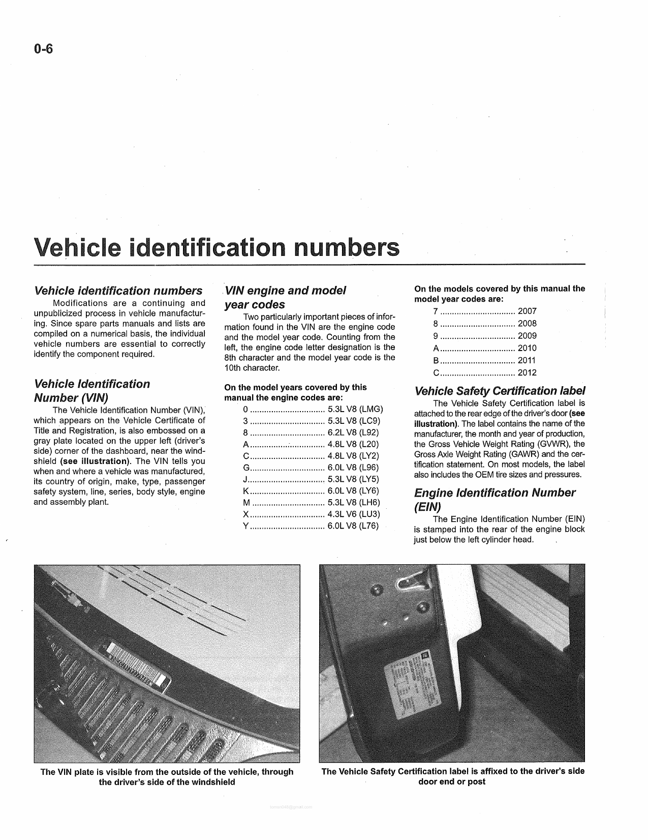 2009-2013 Chevrolet Tahoe shop manual Preview image 3